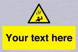 Custom Falling Ice sign